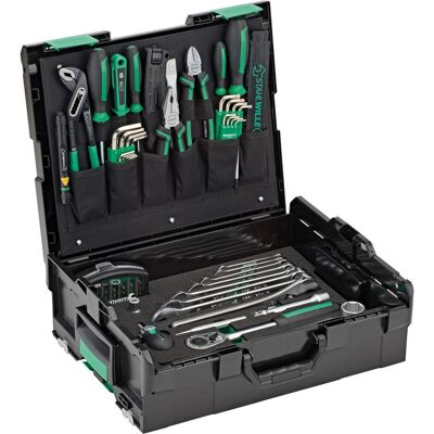 Stahlwille, Werkzeugkoffer, Werkzeugsortiment L-BOXX/111 (111 Teile) Stahlwille, Werkzeugkoffer, Werkzeugsortiment L-BOXX/111 (111 Teile)