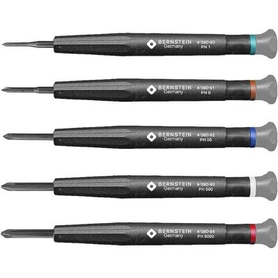 Bernstein Tools 4-380-PH Schraubenzieher-Set - Elektronik Bernstein Tools 4-380-PH Schraubenzieher-Set - Elektronik