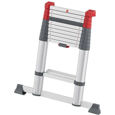 Hailo, Leiter + Gerüst, Flexline Teleskopleiter T100 11 Stufen (Anlegeleiter, Stehleiter, 300 cm) Hailo, Leiter + Gerüst, Flexline Teleskopleiter T100 11 Stufen (Anlegeleiter, Stehleiter, 300 cm)