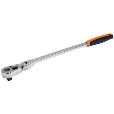 Irimo, Ratsche, 1/2" Umschaltknarre mit Schwenkkopf, 32 Zähnen und 11,25°-Rückschwenkwinkel, 450 mm (1/2") Irimo, Ratsche, 1/2" Umschaltknarre mit Schwenkkopf, 32 Zähnen und 11,25°-Rückschwenkwinkel, 450 mm (1/2")