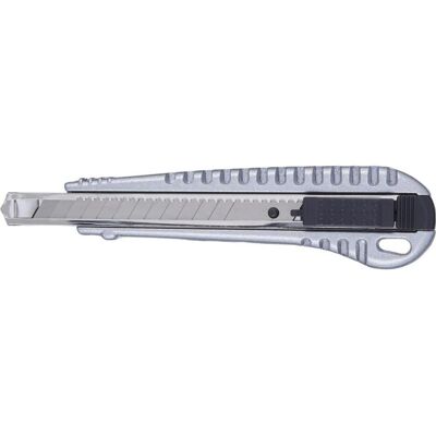 Magni, Cutter, FORTIS Cuttermesser Metall 9mm m. 1 Klinge (Cutter) Magni, Cutter, FORTIS Cuttermesser Metall 9mm m. 1 Klinge (Cutter)