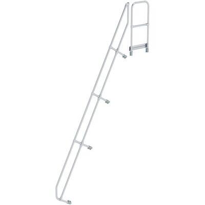 Munk, Leiter + Gerüst, Zweiter Handlauf für Treppe mit Plattform 60° 15 Stufen Munk, Leiter + Gerüst, Zweiter Handlauf für Treppe mit Plattform 60° 15 Stufen