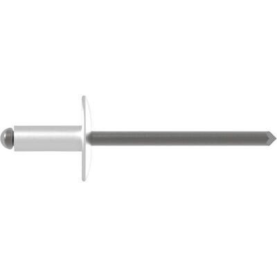 Gesipa, Nieten, 216323944 Blindniet 5,0 x 12 Kopf 11 mm Aluminium/Edelstahl 500 Stück Gesipa, Nieten, 216323944 Blindniet 5,0 x 12 Kopf 11 mm Aluminium/Edelstahl 500 Stück