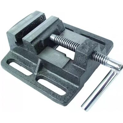 Dedra, Schraubstock + Zwinge, Schraubstock für Säulenbohrer, Klemme 1298, Kieferbreite/Abstand: 65/55 mm (55 mm) Dedra, Schraubstock + Zwinge, Schraubstock für Säulenbohrer, Klemme 1298, Kieferbreite/Abstand: 65/55 mm (55 mm)
