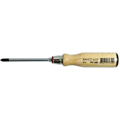 Irimo, Schraubenzieher, Phillips-Schraubendreher mit Holzgriff, PH2 x 110 mm Irimo, Schraubenzieher, Phillips-Schraubendreher mit Holzgriff, PH2 x 110 mm