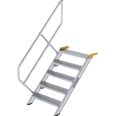 Munk, Leiter + Gerüst, Treppe 45° Stufenbreite 800 mm 5 Stufen Aluminium geriffelt (Gerüst, 80 cm) Munk, Leiter + Gerüst, Treppe 45° Stufenbreite 800 mm 5 Stufen Aluminium geriffelt (Gerüst, 80 cm)