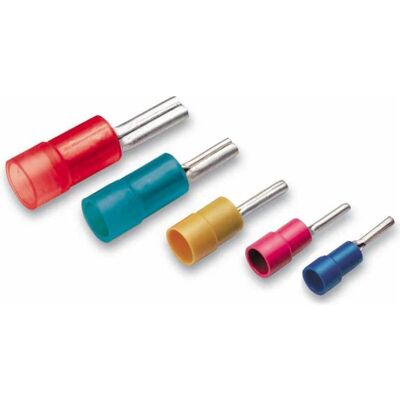 Cimco, Kabelverbindung, Quetschkabelschuhe, Stiftform Cu, DIN 46231, gelb, 4 - 6 mm², 11 mm Cimco, Kabelverbindung, Quetschkabelschuhe, Stiftform Cu, DIN 46231, gelb, 4 - 6 mm², 11 mm