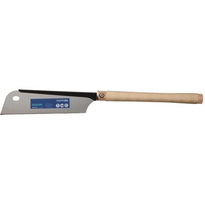 Tecwerk, Handsäge, Japansäge/Feinzugsäge Blattlänge 240 mm Gesamtlänge 600 mm gerader Rattangriff Tecwerk, Handsäge, Japansäge/Feinzugsäge Blattlänge 240 mm Gesamtlänge 600 mm gerader Rattangriff