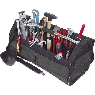 Alarm, Werkzeugkoffer, Werkzeuge 56077115 Werkzeugtasche bestückt (L x B x H) 640 x 280 x 305 Alarm, Werkzeugkoffer, Werkzeuge 56077115 Werkzeugtasche bestückt (L x B x H) 640 x 280 x 305