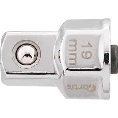 Magni, Steckschlüssel + Stecknuss, Steckschlüssel-Adapter 19mm für 1/2" FORTIS (19 mm) Magni, Steckschlüssel + Stecknuss, Steckschlüssel-Adapter 19mm für 1/2" FORTIS (19 mm)