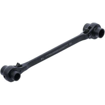 BGS, Ratsche, Gerüstbauer-Knarre 4-in-1 SW 14 - 17 - 19 - 22 mm BGS, Ratsche, Gerüstbauer-Knarre 4-in-1 SW 14 - 17 - 19 - 22 mm