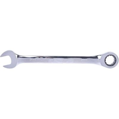 RS PRO, Schraubenschlüssel, Ratschen-Kombischlüssel 24mm (24 mm) RS PRO, Schraubenschlüssel, Ratschen-Kombischlüssel 24mm (24 mm)