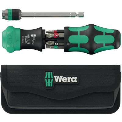 Wera, Schraubenzieher, Kraftform Kompakt 20 RA-R mit Tasche (Schlitz) Wera, Schraubenzieher, Kraftform Kompakt 20 RA-R mit Tasche (Schlitz)