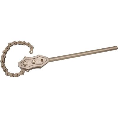 KS Tools, Zange, BRONZEplus Kettenrohrzange, funkenfrei, ohne Griff, Ø 38 mm (510 mm) KS Tools, Zange, BRONZEplus Kettenrohrzange, funkenfrei, ohne Griff, Ø 38 mm (510 mm)