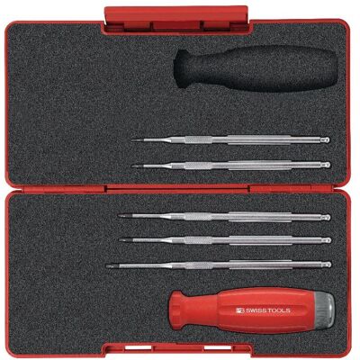 Packard Bell Swiss Tools, Drehmomentschlüssel, Drehmoment-Schraubenzieherset PB 9320.Set A1 (0.40 - 2 Nm) Packard Bell Swiss Tools, Drehmomentschlüssel, Drehmoment-Schraubenzieherset PB 9320.Set A1 (0.40 - 2 Nm)