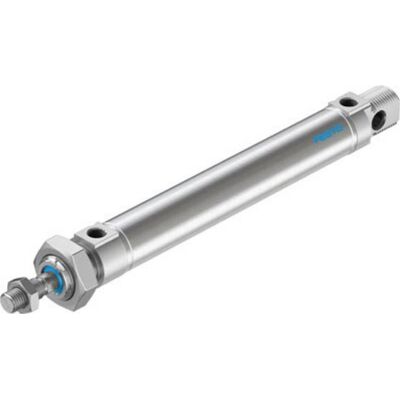 Festo, Fördertechnik, Round Cylinder, 25mm Bore, 125mm Stroke Festo, Fördertechnik, Round Cylinder, 25mm Bore, 125mm Stroke