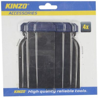 Kinzo, Kelle + Spachtel, Spatula set 4pcs 4ass (10.40 cm) Kinzo, Kelle + Spachtel, Spatula set 4pcs 4ass (10.40 cm)