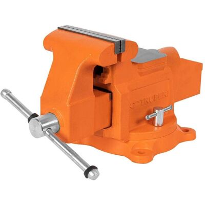 Truper, Schraubstock + Zwinge, Schlosserzwingen, HEAVY DUTY 125mm 17kg. 360° drehbar. Veränderbare Lippen (125 mm) Truper, Schraubstock + Zwinge, Schlosserzwingen, HEAVY DUTY 125mm 17kg. 360° drehbar. Veränderbare Lippen (125 mm)
