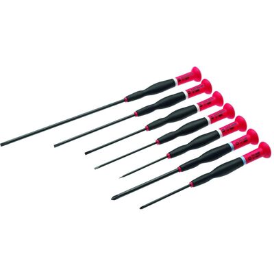 Cimco, Schraubenzieher, Elektronik-Schraubendrehersatz-Sortiment, 7-teilig (Schlitz) Cimco, Schraubenzieher, Elektronik-Schraubendrehersatz-Sortiment, 7-teilig (Schlitz)