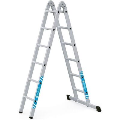 Zarges Mehrzweckleiter X 2-teilig mit 6 Sprossen Zarges Mehrzweckleiter X 2-teilig mit 6 Sprossen