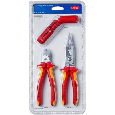 Knipex, Zange, Elektro-Installationsset (167 mm) Knipex, Zange, Elektro-Installationsset (167 mm)