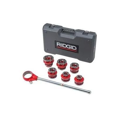 Ridgid, Gewindeschneider + Gewindebohrer, 65255 Modell 12-R BSPT Gewindeschneidsatz mit Ratsche 1/2"-2" Ridgid, Gewindeschneider + Gewindebohrer, 65255 Modell 12-R BSPT Gewindeschneidsatz mit Ratsche 1/2"-2"