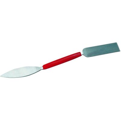 Cimco, Kelle + Spachtel, Doppelspachtel, Griff kunststoffüberzogen, Breite 20 mm, Grösse 225 mm (2 cm) Cimco, Kelle + Spachtel, Doppelspachtel, Griff kunststoffüberzogen, Breite 20 mm, Grösse 225 mm (2 cm)