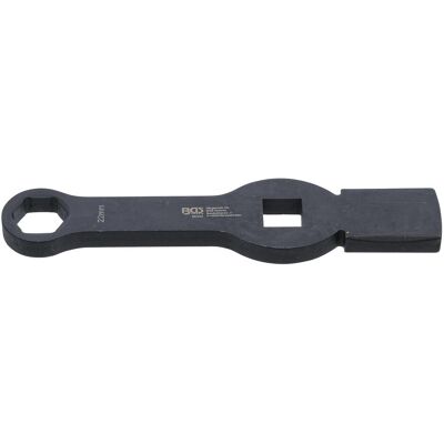 BGS, Schraubenschlüssel, Schlag-Ringschlüssel Sechskant mit 2 Schlagflächen SW 22 mm (22 mm) BGS, Schraubenschlüssel, Schlag-Ringschlüssel Sechskant mit 2 Schlagflächen SW 22 mm (22 mm)