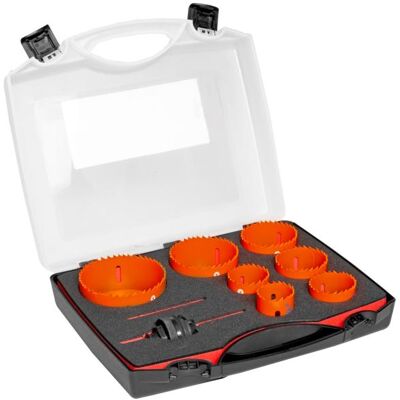 Bahco Lochsäge, Sandflex Bimetall Lochsägen-Satz 35-83 mm, 9-teilig (83 mm) Bahco Lochsäge, Sandflex Bimetall Lochsägen-Satz 35-83 mm, 9-teilig (83 mm)