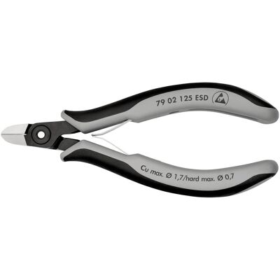 Knipex Präzisions-Elektronik-Seitenschneider 125mm - ESD Knipex Präzisions-Elektronik-Seitenschneider 125mm - ESD