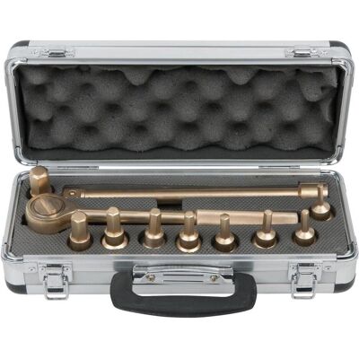 KS Tools, Steckschlüssel + Stecknuss, BRONZEplus Bit-Stecknuss-Satz 1/2", 11 Teile, Innen6-kant (10 mm, 12 mm, 14 mm, 17 mm, 5 mm, 6 mm, 7 mm, 8 mm, 9 mm) KS Tools, Steckschlüssel + Stecknuss, BRONZEplus Bit-Stecknuss-Satz 1/2", 11 Teile, Innen6-kant (10 mm, 12 mm, 14 mm, 17 mm, 5 mm, 6 mm, 7 mm, 8 mm, 9 mm)