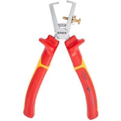 Stier, Zange, Abisolierzange 160 mm (160 mm) Stier, Zange, Abisolierzange 160 mm (160 mm)