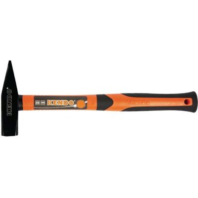 Kendo, Hammer, Schlosserhammer mit Fiberglasstiel (500 g) Kendo, Hammer, Schlosserhammer mit Fiberglasstiel (500 g)
