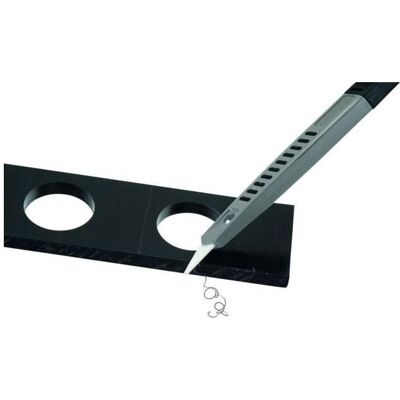 Noga, Raspel + Feile, Mini-Keramik-Schaber mit wechselbarer Klinge konvex (145 mm) Noga, Raspel + Feile, Mini-Keramik-Schaber mit wechselbarer Klinge konvex (145 mm)