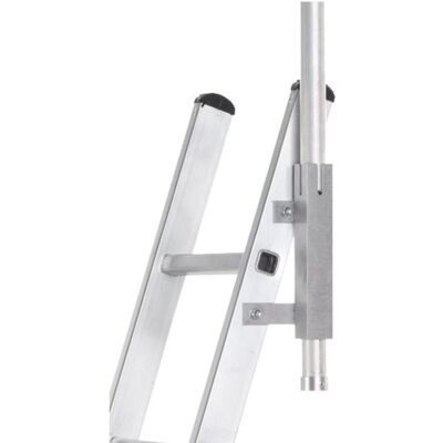 Zarges - Schräg links Ausstiegsholm 1100mm Aluminium Leiter Einteilig, Einschiebbar - Leiterzubehör Zarges - Schräg links Ausstiegsholm 1100mm Aluminium Leiter Einteilig, Einschiebbar - Leiterzubehör