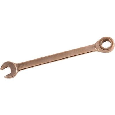 Dönges, Schraubenschlüssel, Ringmaul-Ratschenschlüssel funkenfrei, 15 mm (15 mm) Dönges, Schraubenschlüssel, Ringmaul-Ratschenschlüssel funkenfrei, 15 mm (15 mm)