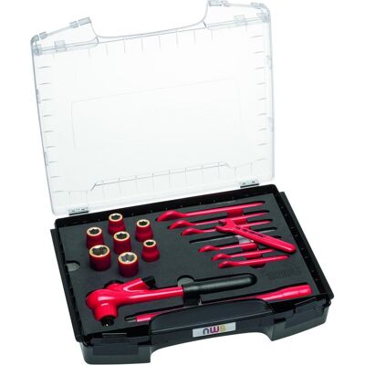NWS, Werkzeugkoffer, Werkzeugbox Sortimo L-BOXX 1000V, 17-teilig (17 Teile) NWS, Werkzeugkoffer, Werkzeugbox Sortimo L-BOXX 1000V, 17-teilig (17 Teile)