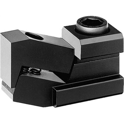 Amf, Schraubstock + Zwinge, Flachspanner Mini-Bulle für T-Nutenbreite 18 mm Amf, Schraubstock + Zwinge, Flachspanner Mini-Bulle für T-Nutenbreite 18 mm