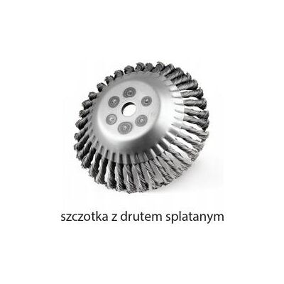 Szczotpol 200mm Bürste - Stahl Draht für Beton & Garten Szczotpol 200mm Bürste - Stahl Draht für Beton & Garten