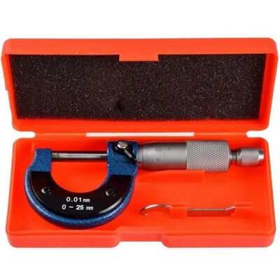 GEKO, Messlehre, Analog-Mikrometer, 0-25mm GEKO, Messlehre, Analog-Mikrometer, 0-25mm