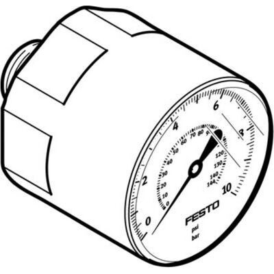 Festo, Detektor, MA-15-10-M5 132340 MANOMETER (Druckmessgerät) Festo, Detektor, MA-15-10-M5 132340 MANOMETER (Druckmessgerät)