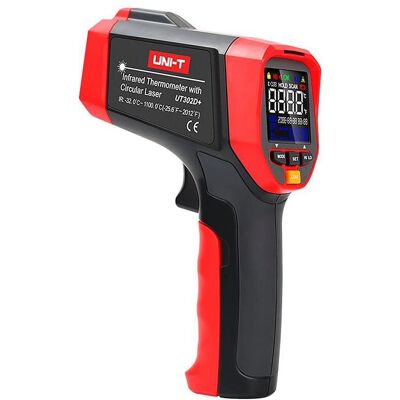 Fluke, Infrarotthermometer, Pyrometer-Temperaturmesser UT302D+ UNI-T Fluke, Infrarotthermometer, Pyrometer-Temperaturmesser UT302D+ UNI-T