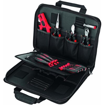 Cimco, Werkzeugkoffer, Bestückte Werkzeugtasche Service (14 Teile) Cimco, Werkzeugkoffer, Bestückte Werkzeugtasche Service (14 Teile)