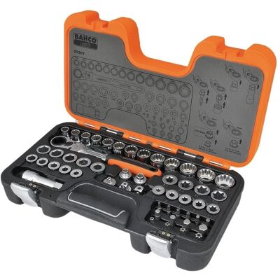 Bahco Steckschlüssel + Stecknuss, Durchsteck-Steckschlüssel-Satz (12 mm) Bahco Steckschlüssel + Stecknuss, Durchsteck-Steckschlüssel-Satz (12 mm)