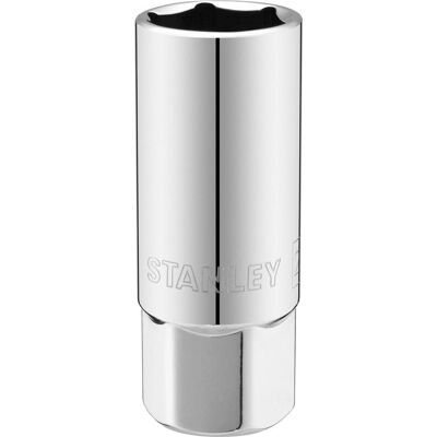 Stanley Steckschlüssel + Stecknuss, Zündkerzensteckschlüsseleinsatz (21 mm) Stanley Steckschlüssel + Stecknuss, Zündkerzensteckschlüsseleinsatz (21 mm)