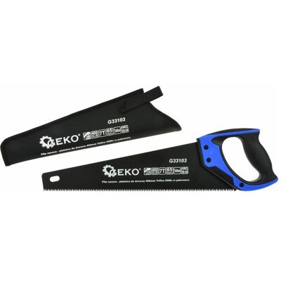 GEKO, Handsäge, Teflon-Handsäge für Holz mit Abdeckung 400mm GEKO, Handsäge, Teflon-Handsäge für Holz mit Abdeckung 400mm