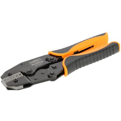 Bahco Zange, Ratschen-Crimpzangen für röhrenförmige Verbinder, 0,5 AWG bis 4,0 AWG (225 mm) Bahco Zange, Ratschen-Crimpzangen für röhrenförmige Verbinder, 0,5 AWG bis 4,0 AWG (225 mm)