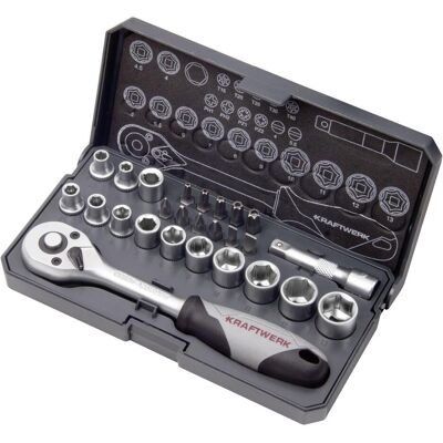 Kraftwerk, Steckschlüssel + Stecknuss, Basic Line (10 mm, 11 mm, 12 mm, 13 mm, 4 mm, 4.5 mm, 5 mm, 5.5 mm, 6 mm, 7 mm, 8 mm, 9 mm) Kraftwerk, Steckschlüssel + Stecknuss, Basic Line (10 mm, 11 mm, 12 mm, 13 mm, 4 mm, 4.5 mm, 5 mm, 5.5 mm, 6 mm, 7 mm, 8 mm, 9 mm)