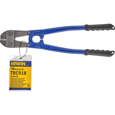 Irwin, Bolzenschneider + Seitenschneider, Bolzenschneider Mittenschneider 460mm TTBC918 (460 mm) Irwin, Bolzenschneider + Seitenschneider, Bolzenschneider Mittenschneider 460mm TTBC918 (460 mm)