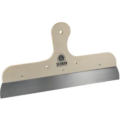 Schwan, Kelle + Spachtel, Flächenspachtel Breite 300 mm Schichtholzgriff 0,7 mm (30 cm) Schwan, Kelle + Spachtel, Flächenspachtel Breite 300 mm Schichtholzgriff 0,7 mm (30 cm)